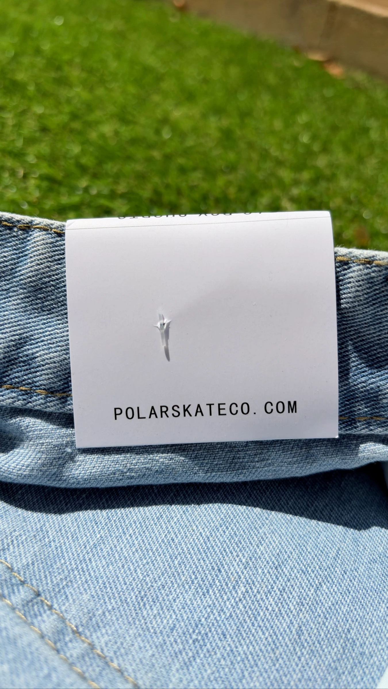 Short en Jean polar Big Boy Taille L (Polar Skate Co.) – photo 7